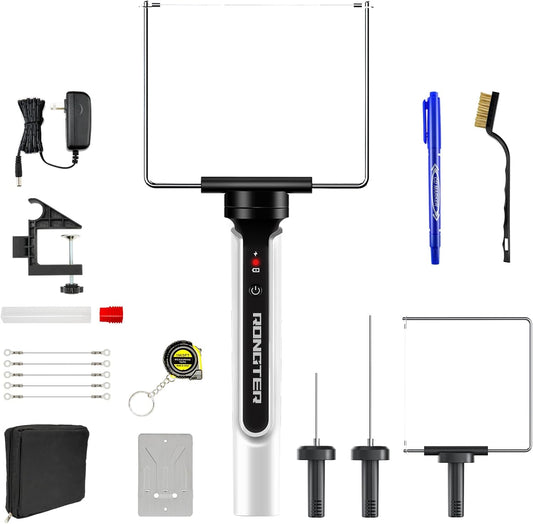 4 in 1 Hot Wire Electric Foam Cutter kit, Styrofoam Cutting Tool 15W/ 6V, Heated Foam Carving Knife Kit. (Bagged White)