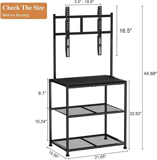 23 Inch to 50 Inch Floor Small Corner TV Stand - Image 2