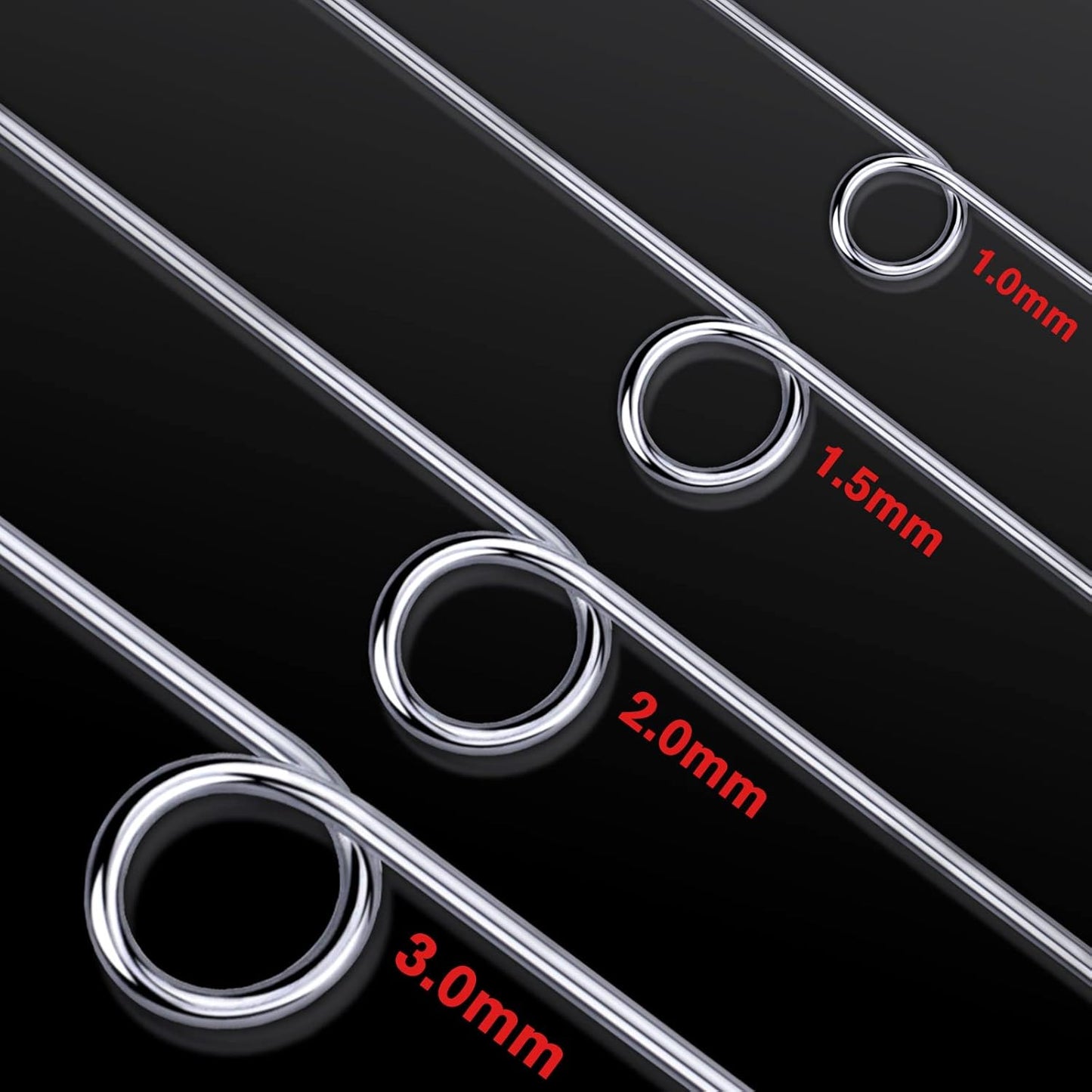 328 Feet Aluminum Craft Wire, 18 Gauge Silver Bendable Soft Metal Aluminum Wire Roll Bulk for DIY Crafts Sculpting Jewelry Making