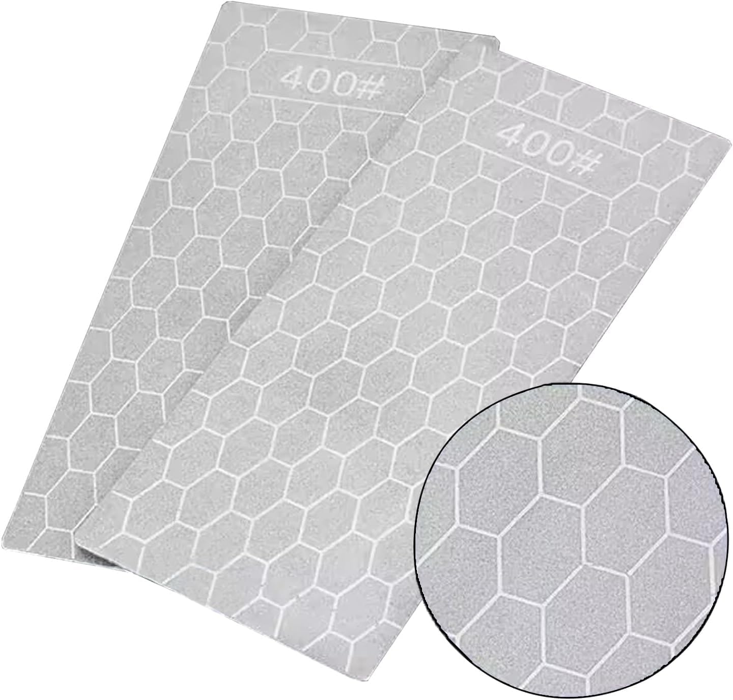 Diamond Sharpening Stone for 6 PCS Diamond Plate Honing Stone for Kitchen Sharpening Dull Knives Grindstone (SET-A)