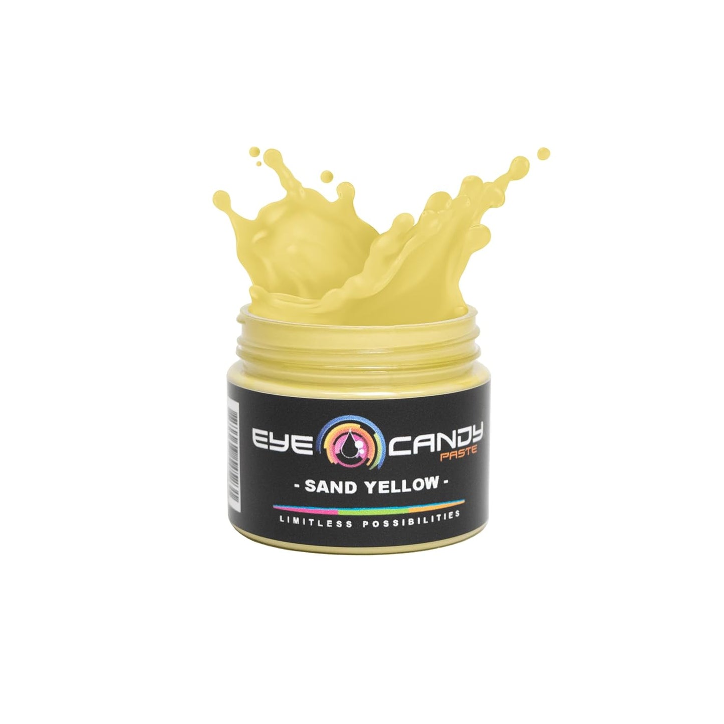 Eye Candy Beige Pigment Paste Sand Yellow (2 oz/RAL 1002) | Epoxy, Resin Art Paste |Highly Pigmented |Resin Art | Woodworking