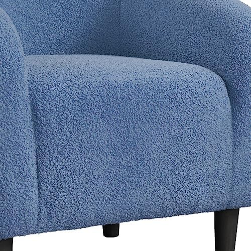 Topeakmart Compact Sherpa Accent Chairs Set of 2 - Image 5