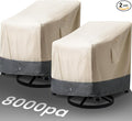 Extra Heavy Duty Outdoor Chair Covers Waterproof by Kikcoin