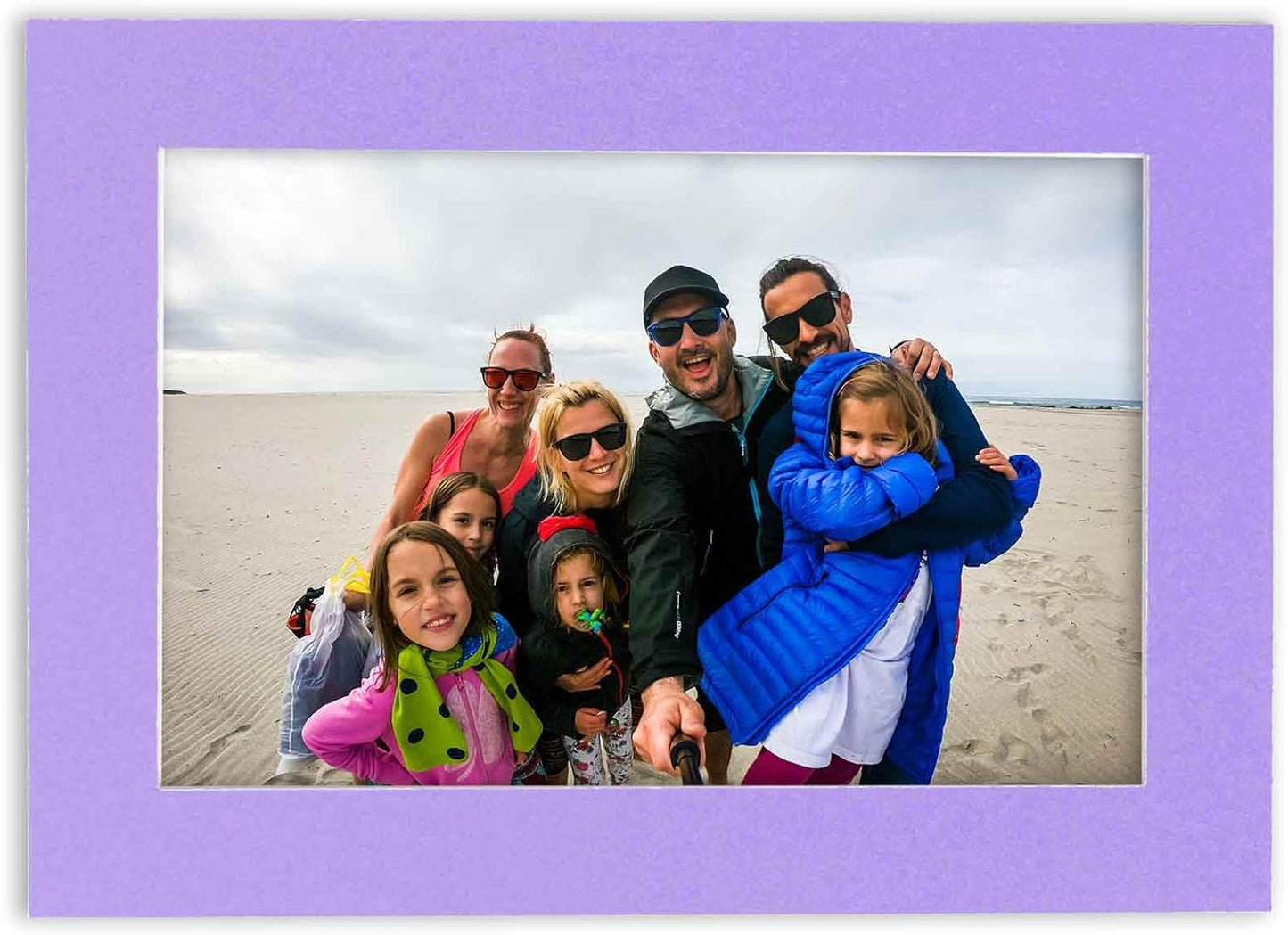 11x14 Mat for 8.5x11 Photo - Precut Light Purple Picture Matboard for Frames Measuring 11 x 14 Inches - Bevel Cut Matte to Display Art Measuring 8.5 x 11 Inches - Acid Free Pack of 25 MATS