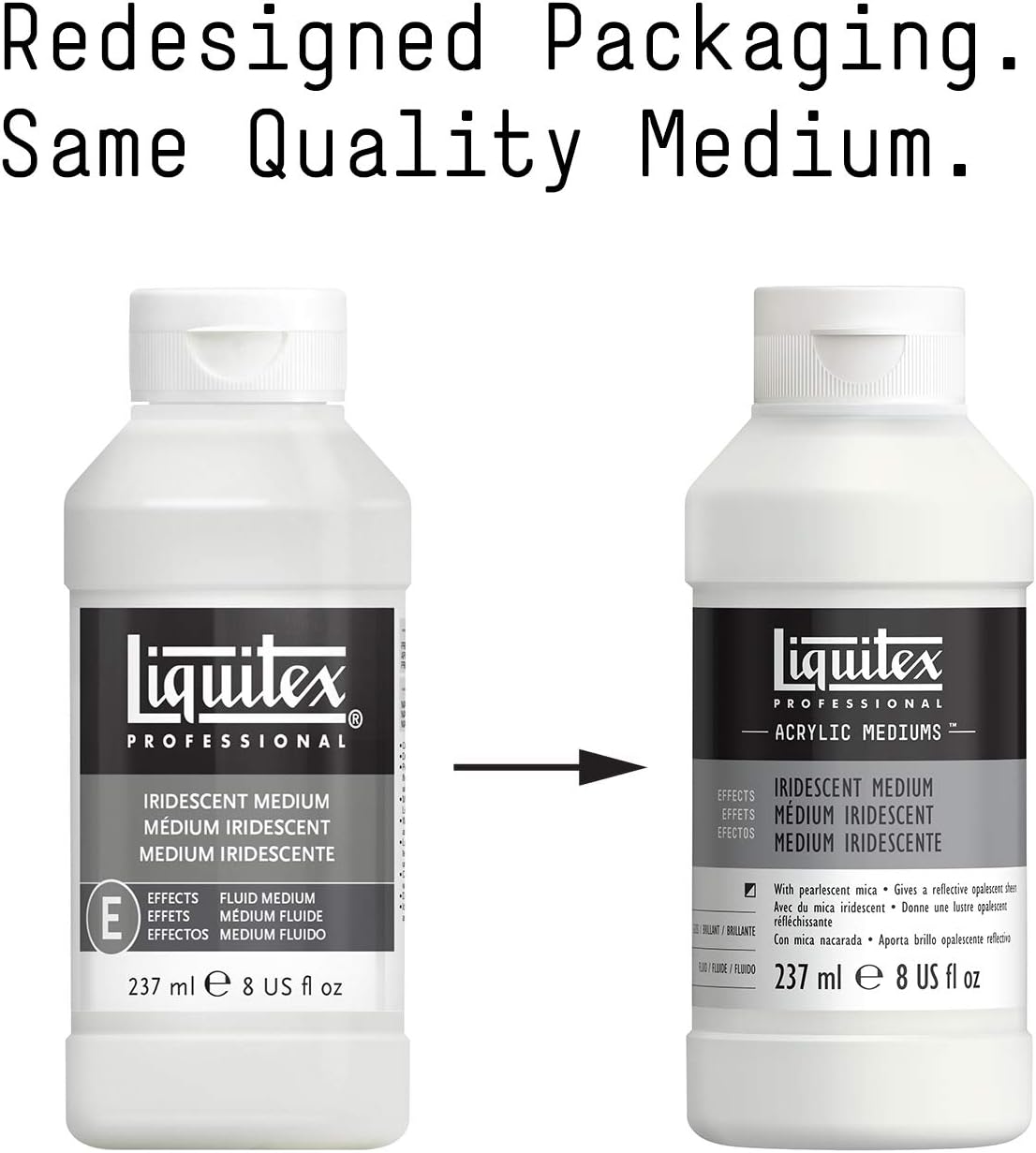 Liquitex Professional Effects Medium, 237ml (8-oz), Iridescent Medium