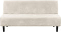 H.VERSAILTEX Real Futon Cover Armless Sofa Covers Sofa Bed Covers Stretch Futon by HVERSAILTEX