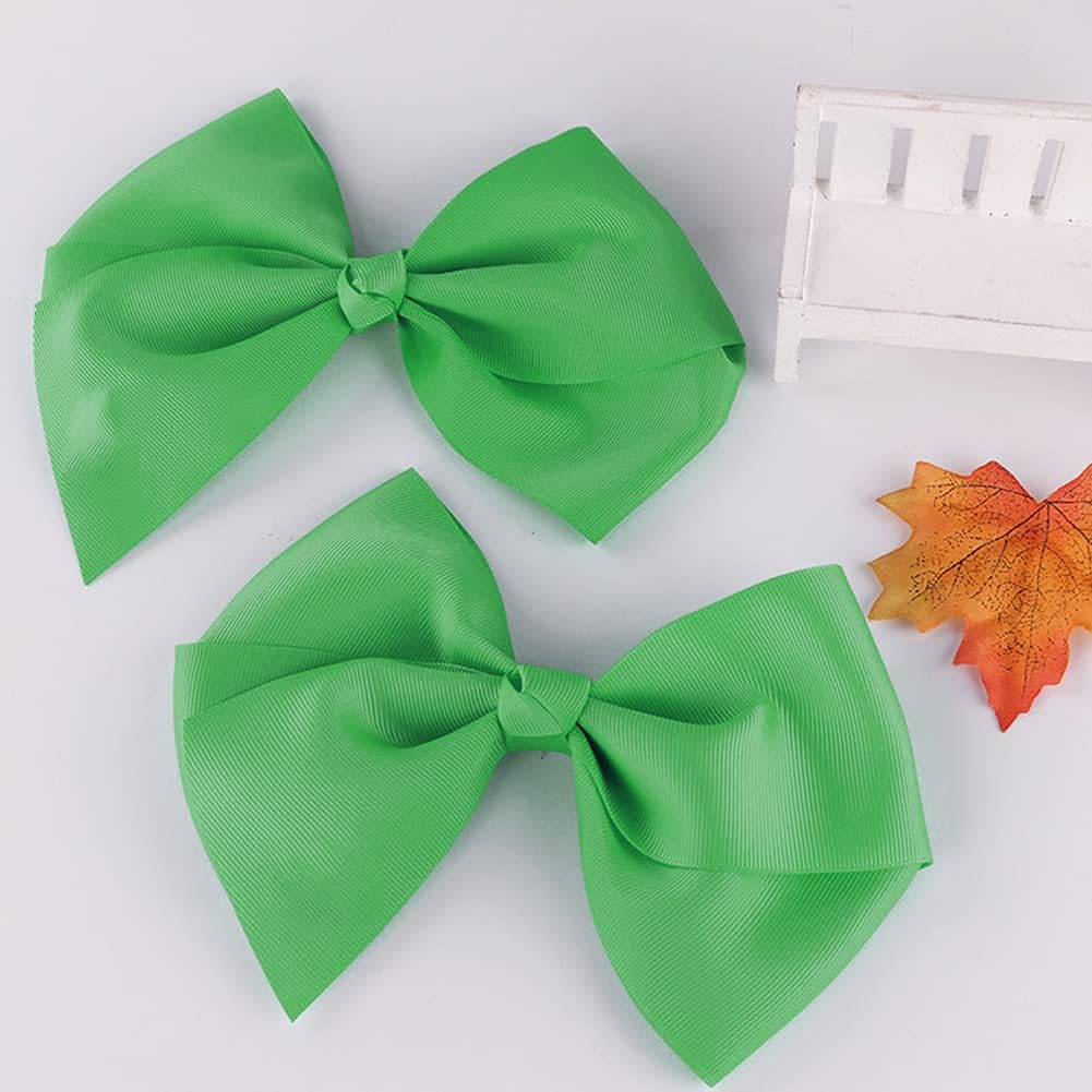 LIUYAXI 3/8" X 50 Yards Solid Green Grosgrain Ribbon, Perfect for Crafts, Wedding Decor, DIY Hair Accessories, Sewing, Gift Package Wrapping and More