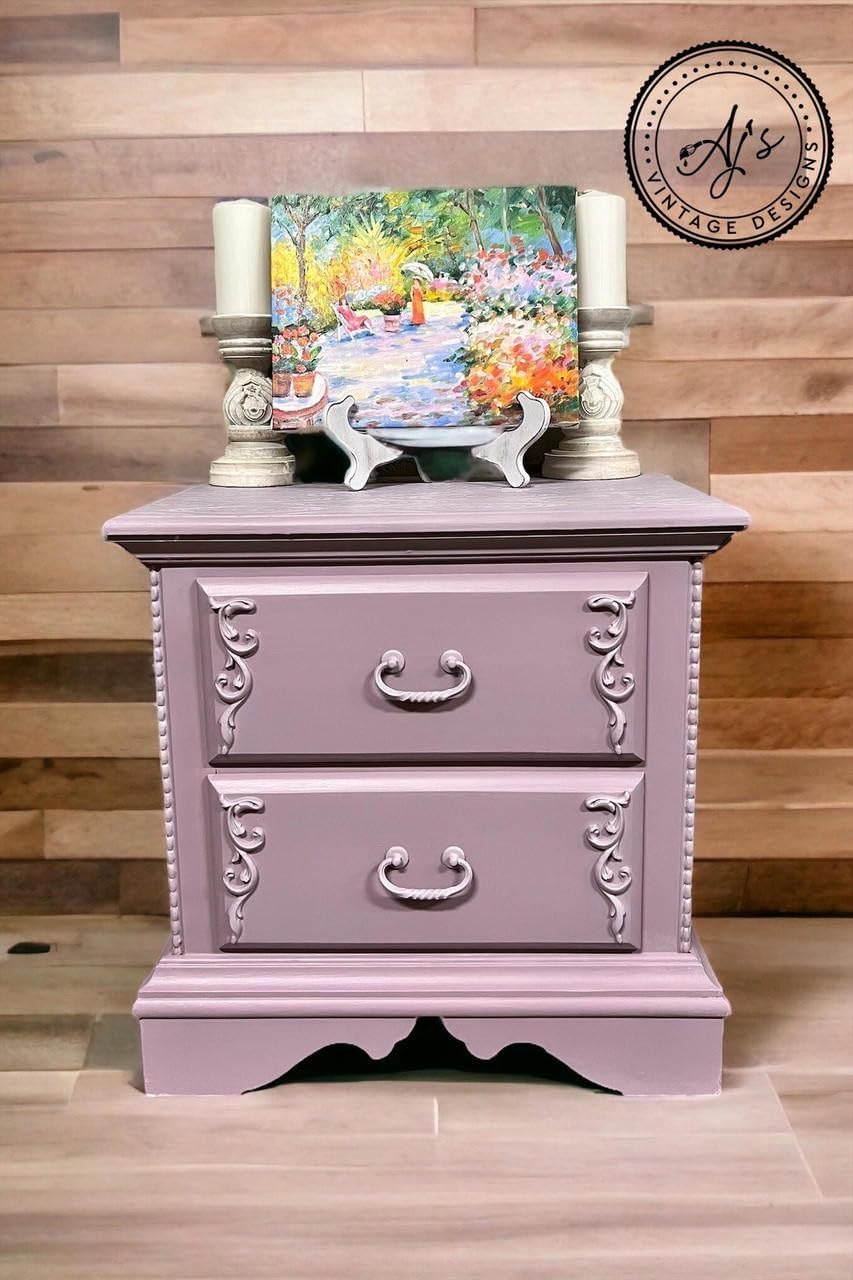 Dixie Belle Paint Company Chalk Finish Furniture Paint - Secret Path (16oz) - Matte Dusty Lilac Chic Chalk Mineral DIY Furniture Paint