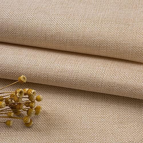 TinaKim Canvas Upholstery Fabric, Faux Linen Type Cloth Material, - Image 2