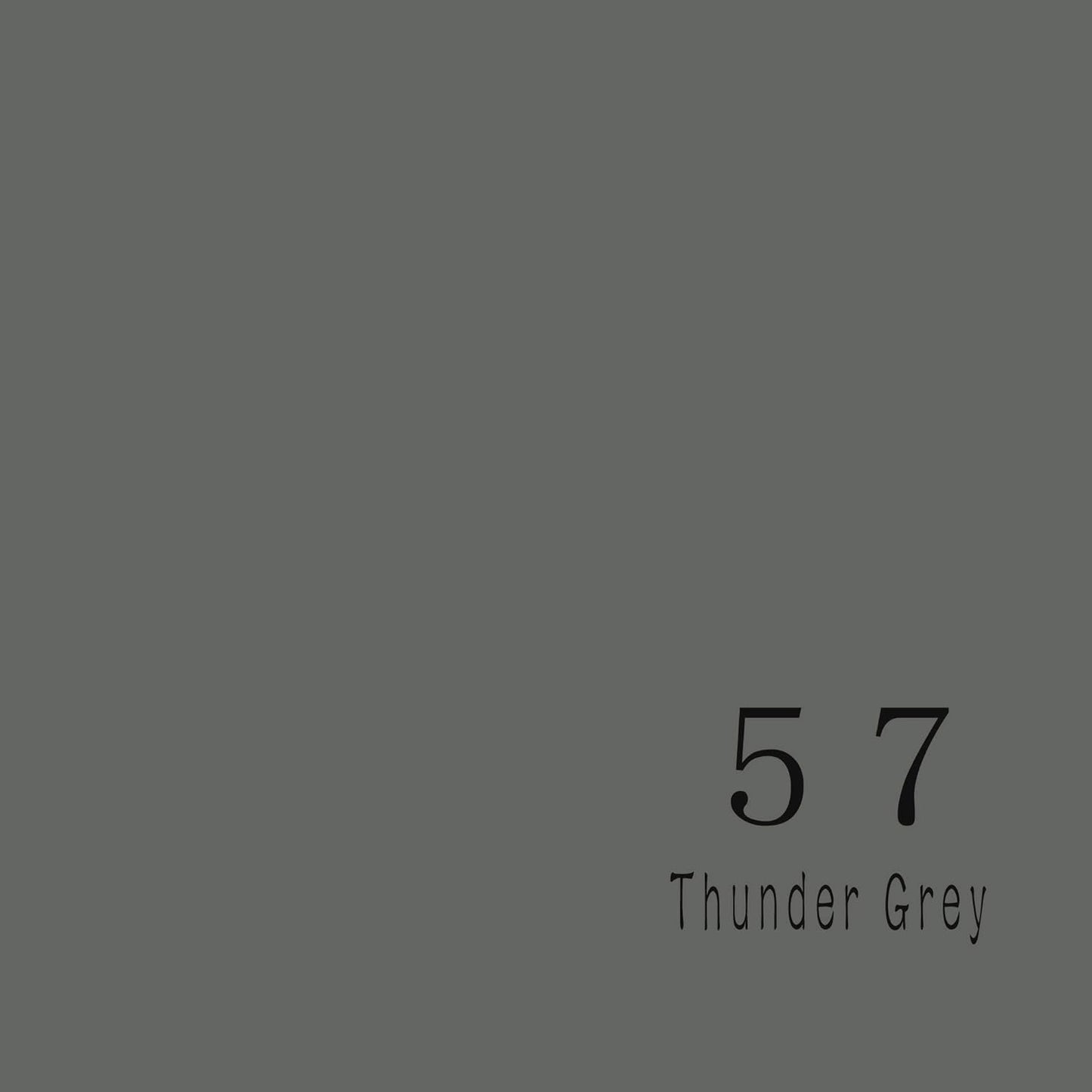 Seamless Photography Background Paper Roll, Grey Photo Paper Backdrop for Photography, Video and Streaming (107''x36' Thunder Grey)