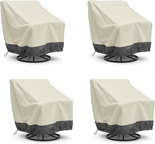 4 Pack Heavy Duty Patio Chair Covers by HI%C2%B7%C2%B7%C2%B7YOURCOVER