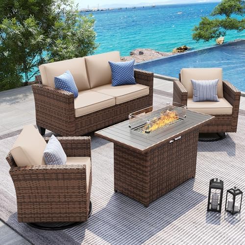 UDPATIO 5 Pieces Patio Furniture Set by UDPATIO