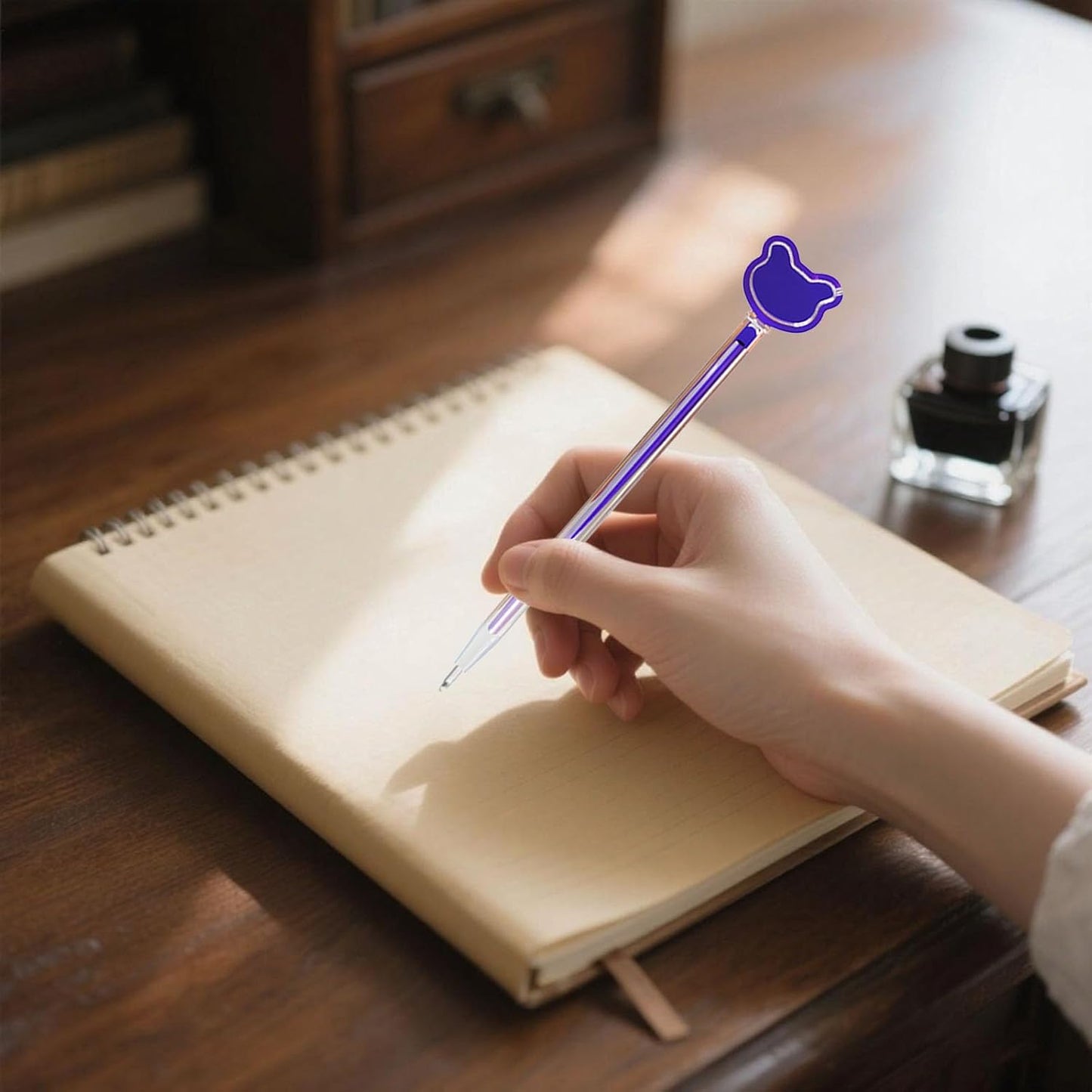 Pen Resin Molds, 12 PCS Ballpoint Pen Silicone Molds with 100 PCS Ballpoint Refill Pens for DIY Pen Craft Making