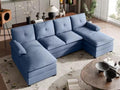 U-Shaped Sectional Couches for Living Room Furniture Sofas Set Sofa Sleeper by Unknown