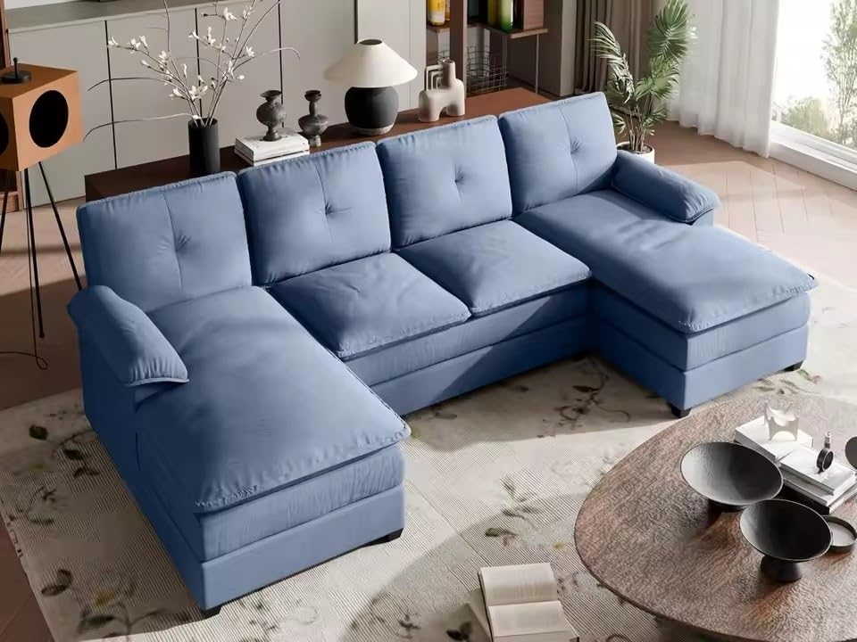 U-Shaped Sectional Couches for Living Room Furniture Sofas Set Sofa Sleeper by Unknown