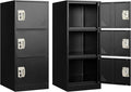 Metal Locker Storage Locker, Assemble Required by Anxxsu