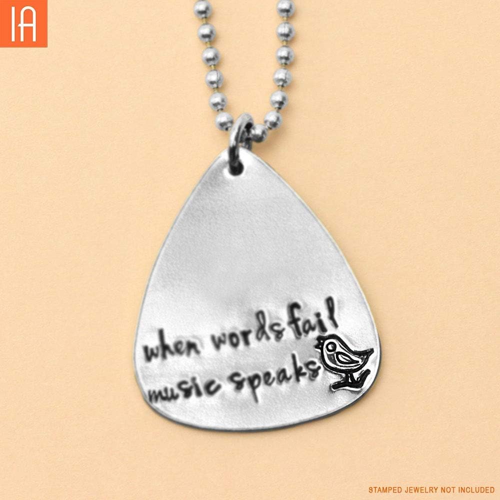 ImpressArt - Song Bird Signature Metal Design Stamp, 6mm