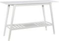 Linon Melissa White Mid Century Console Table by Linon