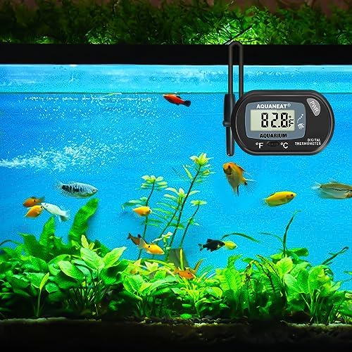 AQUANEAT Aquarium Thermometer, Fish Tank Thermometer, Digital Temperature Test - Image 5