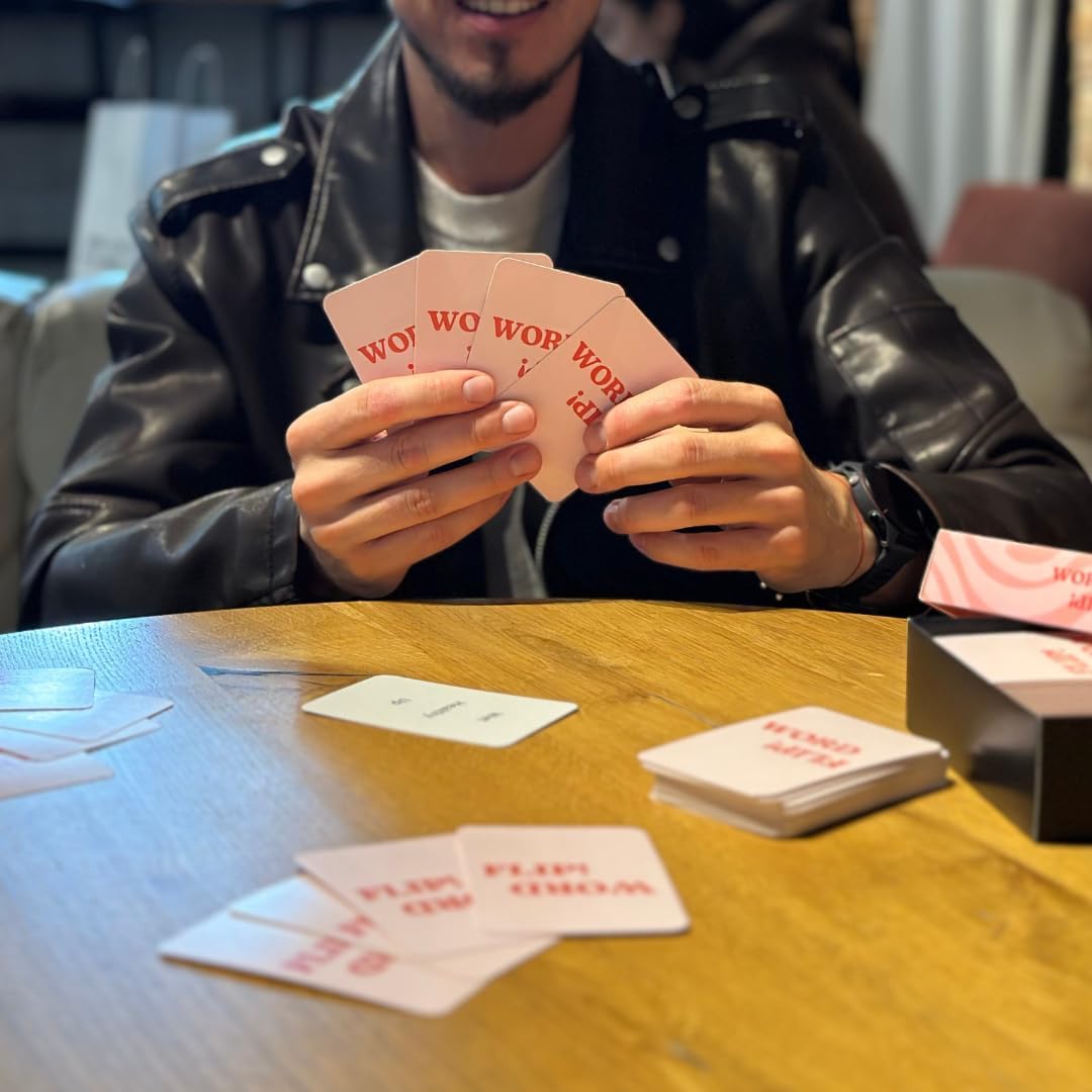 Hat Acrobat Word Flip! - The Fast-Paced Game for Adults and Teens - Skill Games Teens and Adults Will Enjoy - Family Card Games for Teens and Adults