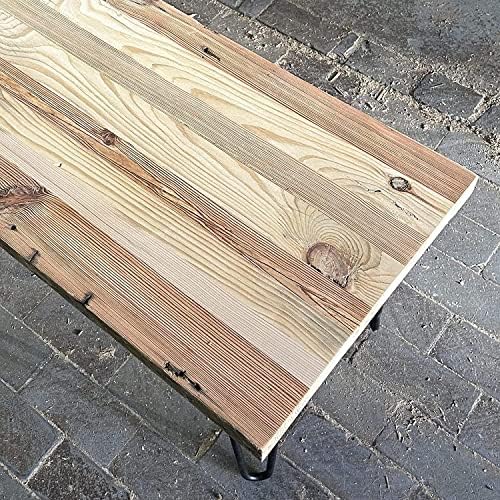 Modern Timber Craft Reclaimed Wood Coffee Table - Image 5