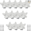 Starfish Drawer Knobs Coastal Kitchen Cabinet Knos Beach Themeb Knob Ceramic by Brosay