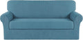 Turquoize Stretch Sofa Slipcover 2 Pieces Sofa Cover Couch Cover by Turquoize