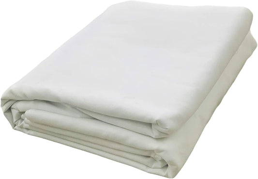 AK TRADING CO. Muslin Fabric/Textile Bleached - Draping Fabric - Bleached White 2 Yards Medium Weight - 100% Cotton (60in. Wide)