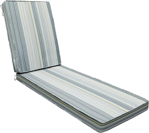 AAAAAcessories Outdoor Chaise Lounge Cushions, Fade-Resistant, Waterproof Patio by AAAAAcessories