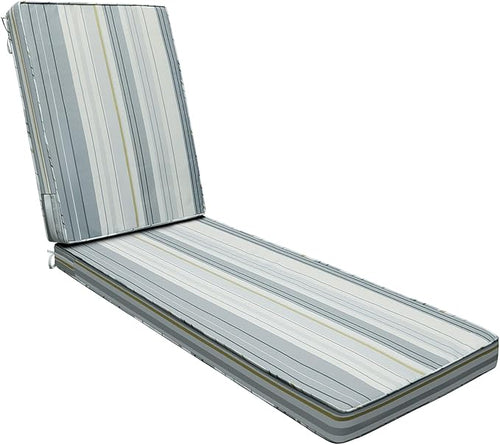 AAAAAcessories Outdoor Chaise Lounge Cushions, Fade-Resistant, Waterproof Patio by AAAAAcessories