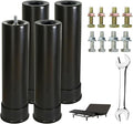 9 Inch Metal Adjustable Bed Base Frame Leg Replacement Heavy Duty Extra Height by Unknown