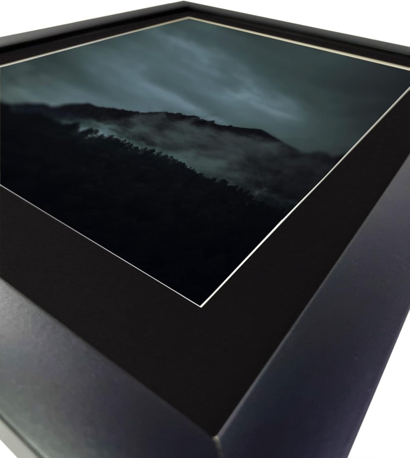 Craig Frames B221 Pre-Cut Mat Board for 12x16 Print, 16x20, Smooth Black