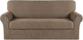 Turquoize Stretch Sofa Slipcover 2 Pieces Sofa Cover Couch Cover by Turquoize