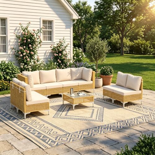 Boho Outdoor Patio Furniture Set by Ophelian
