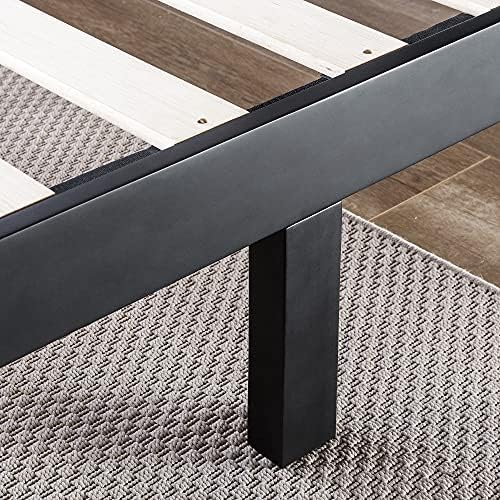 Zinus Santiago Wood Platform Bed Frame, Wood Slat Support, No Box Spring Needed - Image 5
