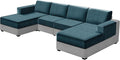 UNBBRRL 10 Pieces Stretch Sofa Cushion Covers by UNBBRRL