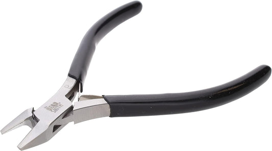 The Beadsmith Heavy Duty Side Cutter – Tungsten Carbide Blade – 4.5 inches (115mm) – Steel Head and Double-Leaf Spring – Designed to Cut Up to 16 Gauge Stainless Steel Wire –Tool for Jewelry Making