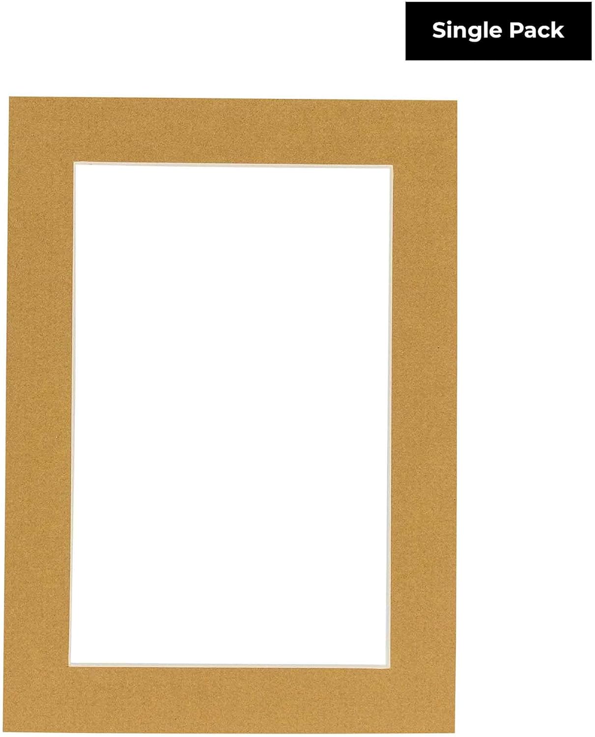 5x7 Mat for 8.5x11 Frame - Precut Mat Board Acid-Free Rattan Beige 5x7 Photo Matte For a 8.5x11 Picture Frame, Premium Matboard for Family Photos, Show Kits, Art, Picture Framing, Pack of 1 Mat
