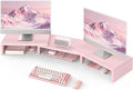TAVR Dual Monitor Stand Riser, Computer Monitor Stands by TAVRFurniture