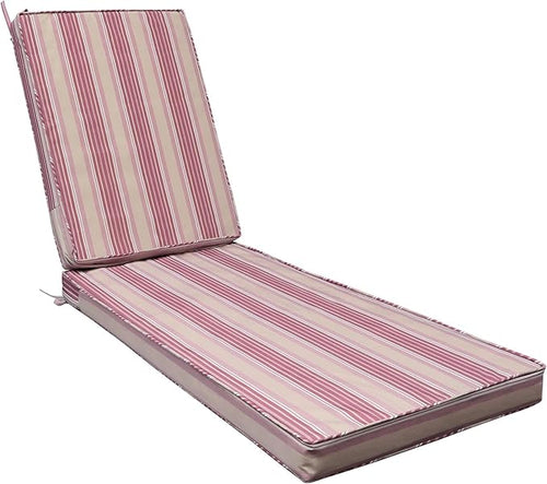 AAAAAcessories Outdoor Chaise Lounge Cushions, Fade-Resistant, Waterproof Patio by AAAAAcessories