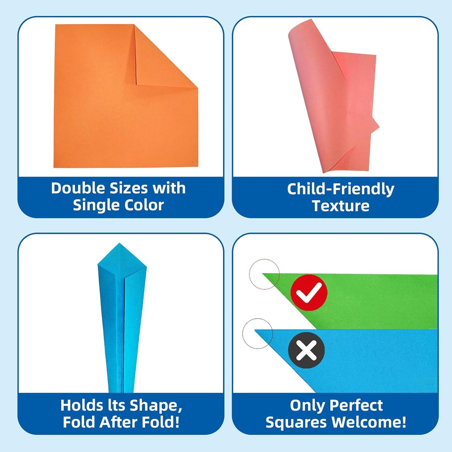 Origami Kit for Kids | 220 Sheets 6x6 Inch Origami Paper in 10 Colors & Child-Friendly Tools | Perfect for Hands-on Creative Art & Craft Projects | Ideal Gift for Ages 5-8 8-12.