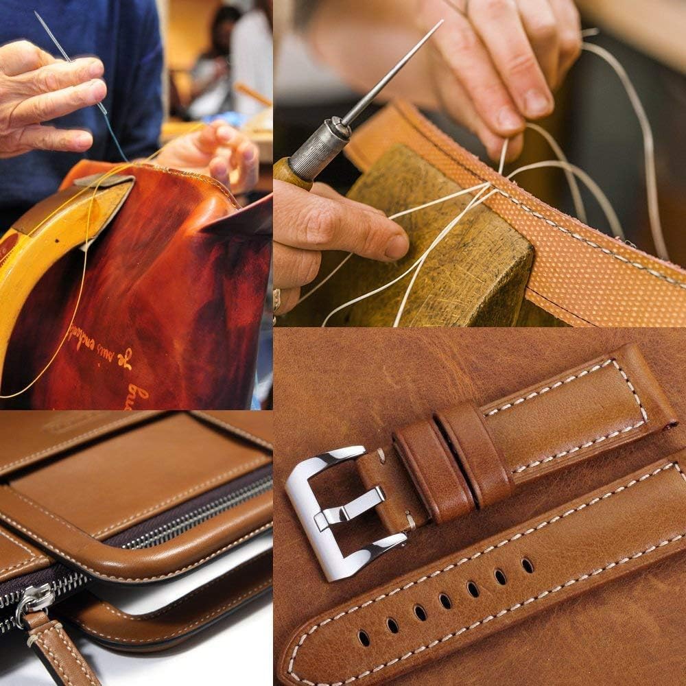 72 Colors Waxed Thread, Leather Sewing, Hand Stitching Thread for Hand Sewing Leather and Bookbinding, 13Yards Per Color