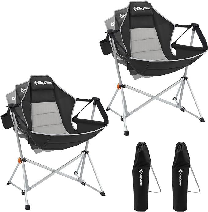 KingCamp Hammock Camping Chair, Swinging Portable Camp Chairs by KingCamp