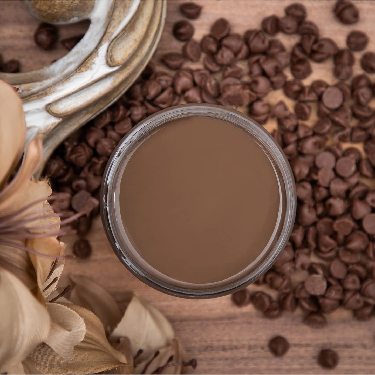 Dixie Belle Paint Company Chalk Finish Furniture Paint - Chocolate (1 Gallon - 128oz) - Matte Creamy Brown Chic Chalk Mineral DIY Furniture Paint