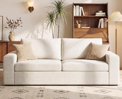 ABCASA 85'' Modern Couches for Living Room, 2 Seats Comfy Sofa by ABCASA