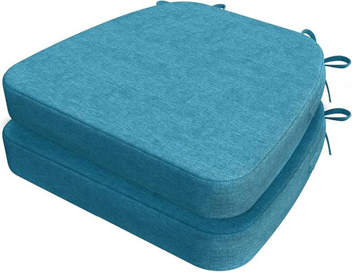 AAAAAcessories D-Shaped Chair Cushions, Machine-Washable Cover by AAAAAcessories