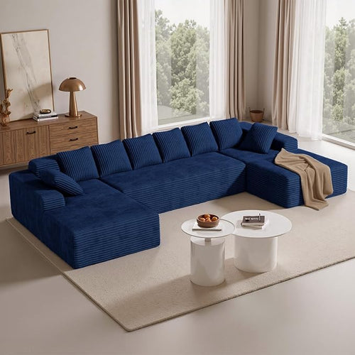 131'' Large Sectional Couches by Luxanimarion