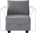 HONBAY Modern Fabric Middle Module by HONBAY