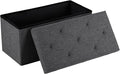 DUMOS 30 Inch Folding Storage Ottoman Bench, Large Hidden Storage Chest by DumosLifestyle