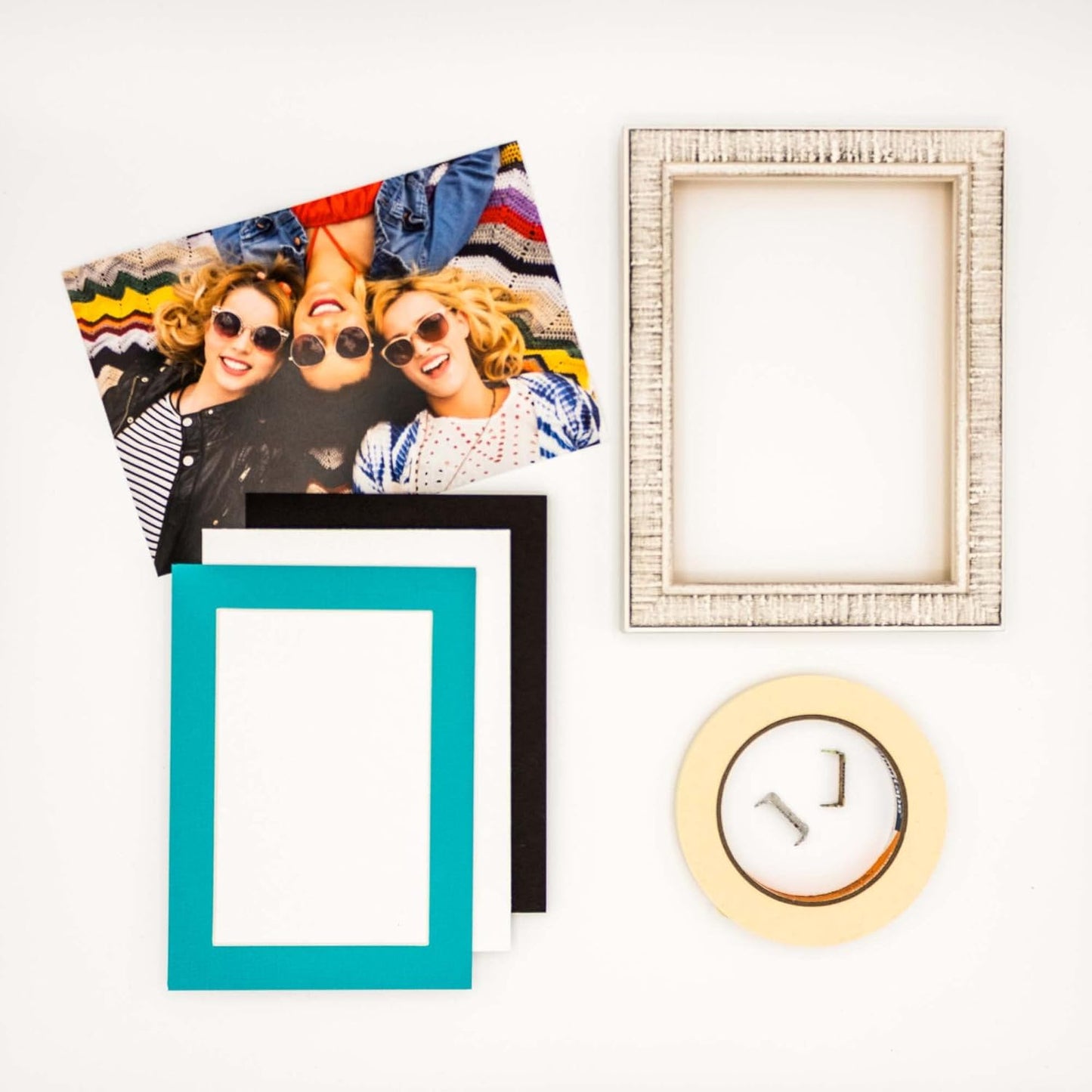 Poster Palooza Pack of TEN 8x10 Mats Bevel Cut for 6x8 Photos - Acid Free Aquamarine Blue Precut Matboards For Pictures, Photos, Framing - 4-ply Thickness